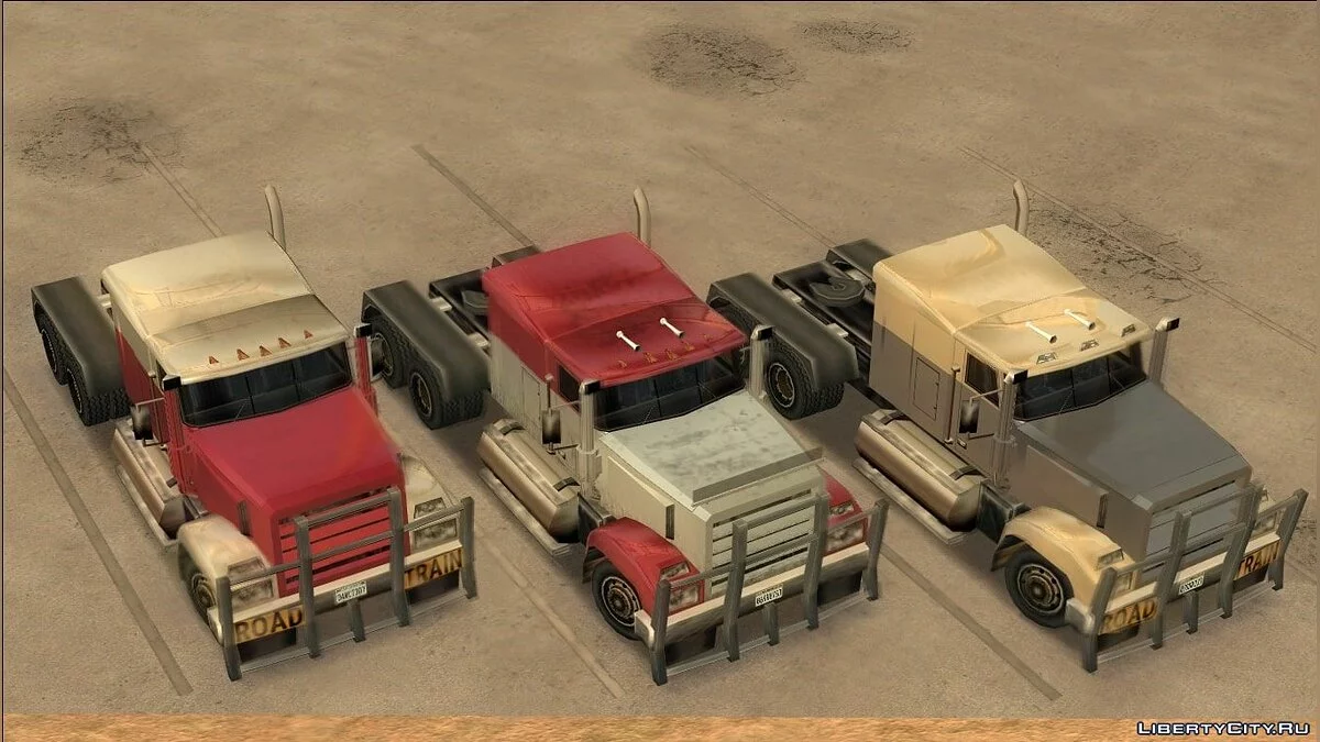 Improved Vanilla Semi Trucks / GTA San Andreas