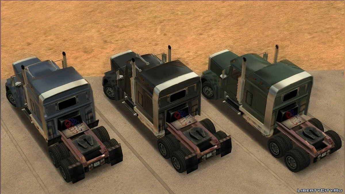 Improved Vanilla Semi Trucks / GTA San Andreas