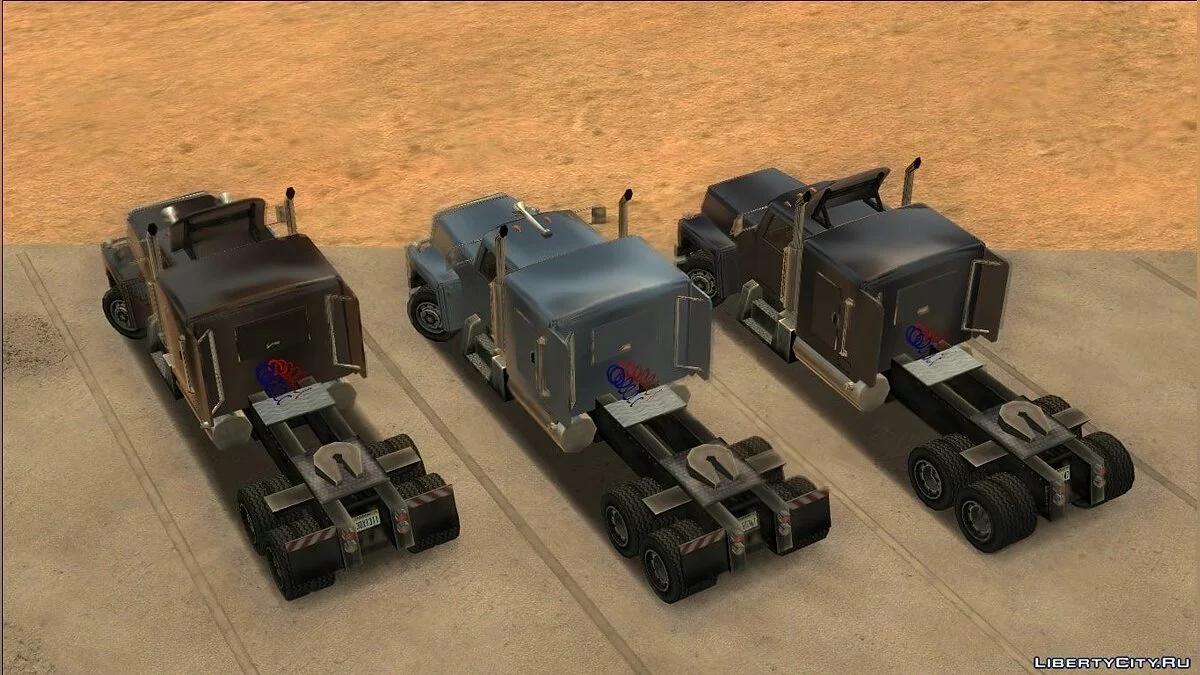 Improved Vanilla Semi Trucks / GTA San Andreas
