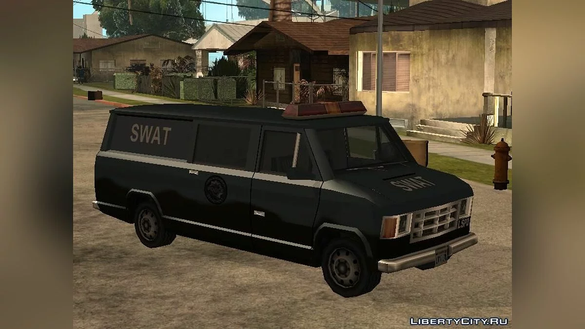 New Vans - 5 новых фургонов (обновлено) / GTA San Andreas