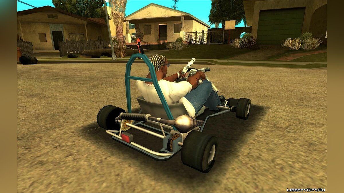 Замена машины Kart (kart.dff, kart.dff) в GTA San Andreas (37 файлов)