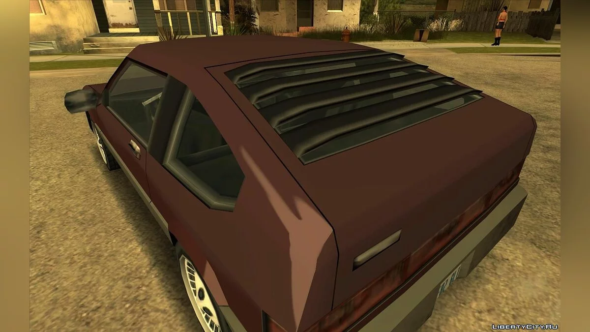 Жалюзи на стекло для Blista Compact  / GTA San Andreas
