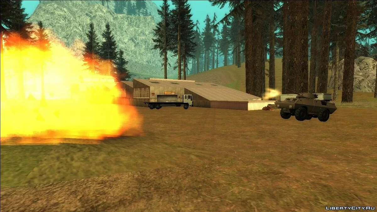 HVY LAV-510 SA Style (add or replace) / GTA San Andreas