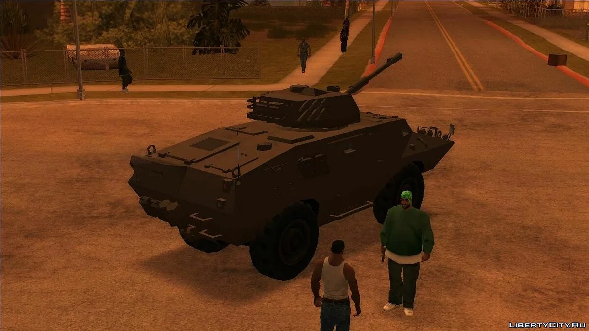 HVY LAV-510 SA Style (add or replace) / GTA San Andreas