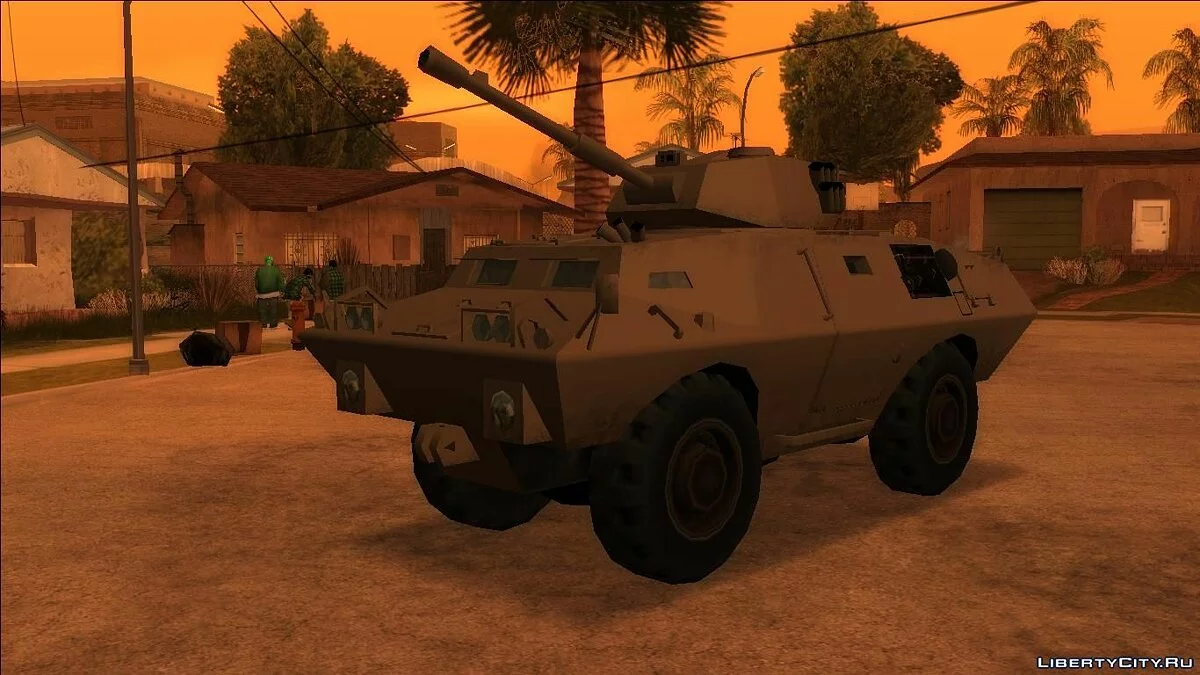 HVY LAV-510 SA Style (add or replace) / GTA San Andreas