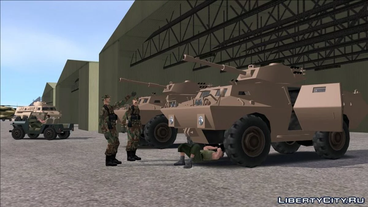 HVY LAV-510 SA Style (add or replace) / GTA San Andreas