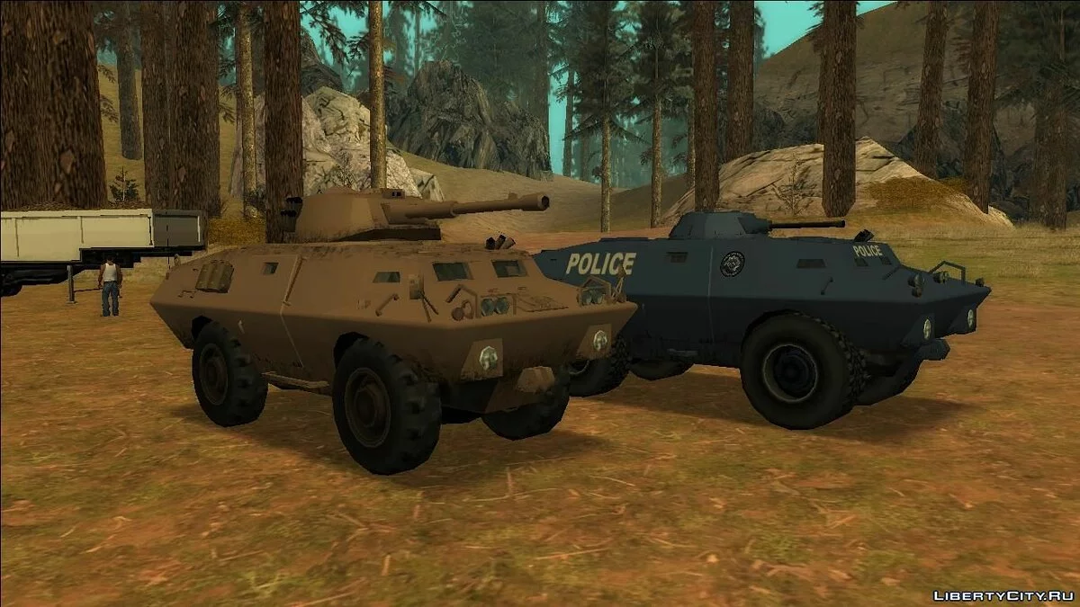 HVY LAV-510 SA Style (add or replace) / GTA San Andreas