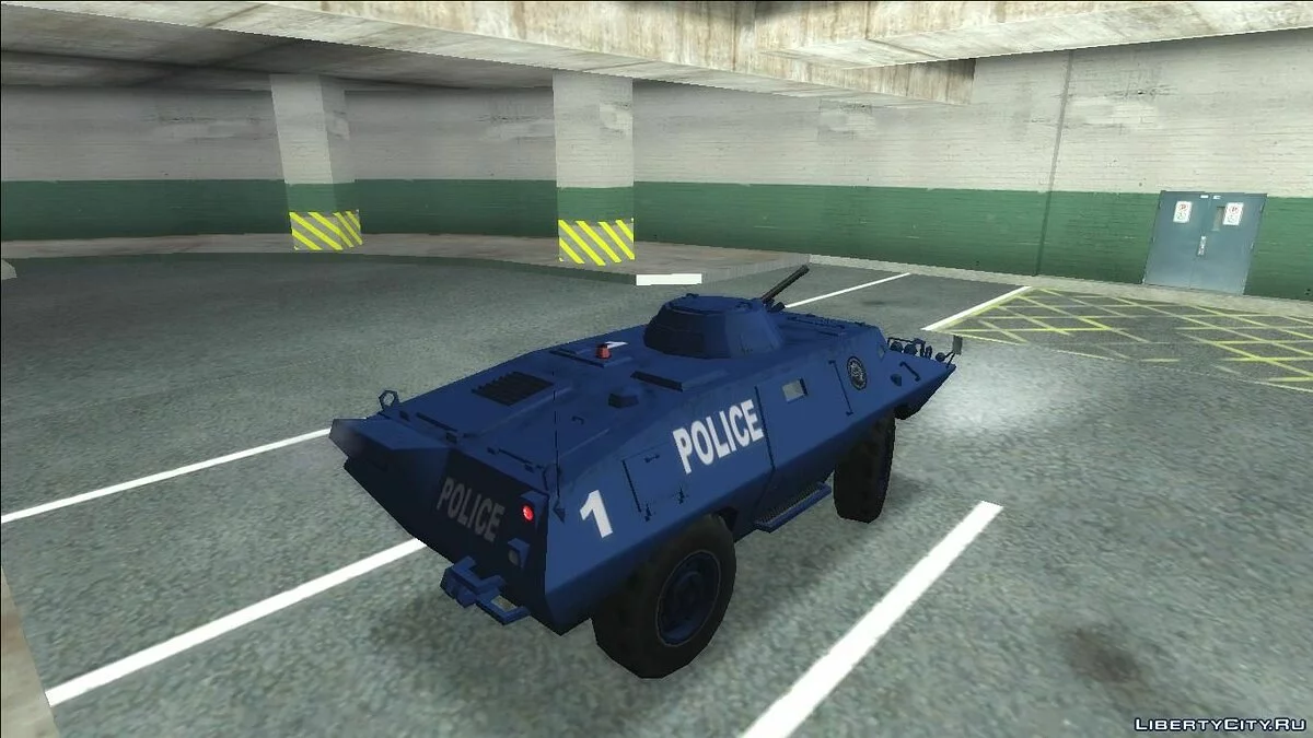 Improved S.W.A.T. Van / GTA San Andreas