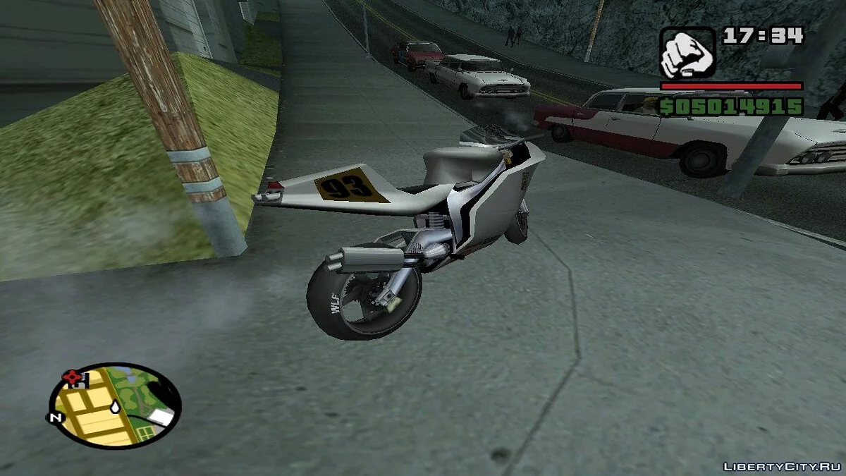 NRG500 (с пасхалками) / GTA San Andreas