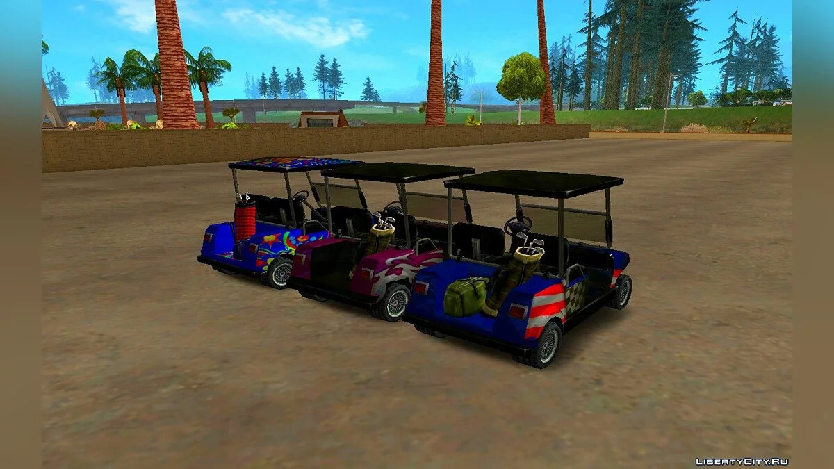 Caddy Adapted to Paintjob / GTA San Andreas