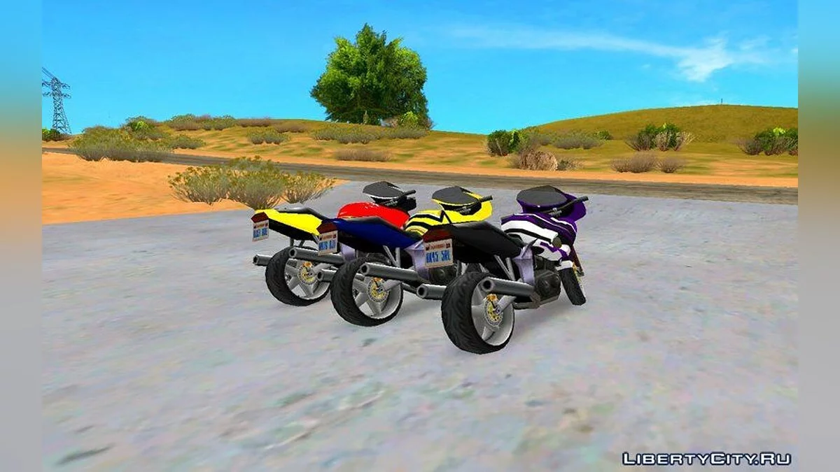 FCR900 Adapted to Paintjob / GTA San Andreas