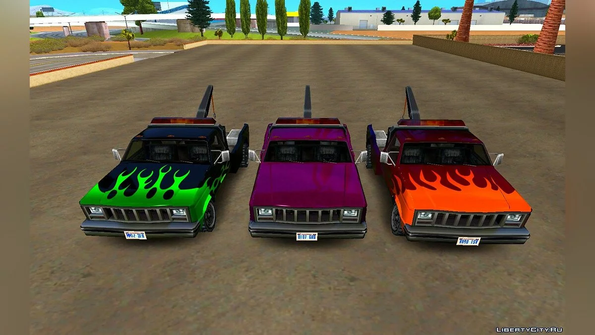 Towtruck Adapted to Paintjob / GTA San Andreas