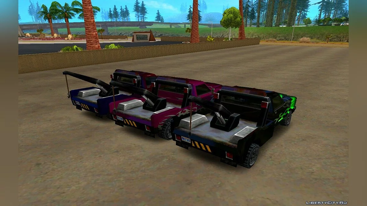 Towtruck Adapted to Paintjob / GTA San Andreas