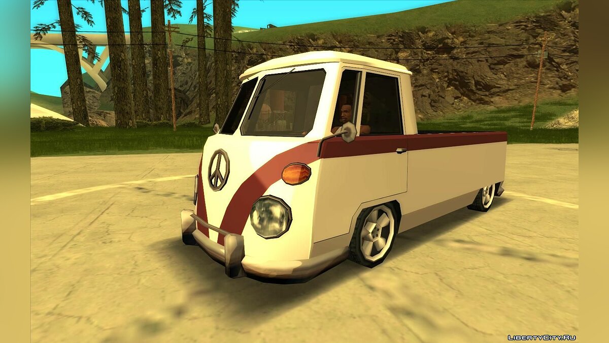 Скачать Camper Pickup для GTA San Andreas