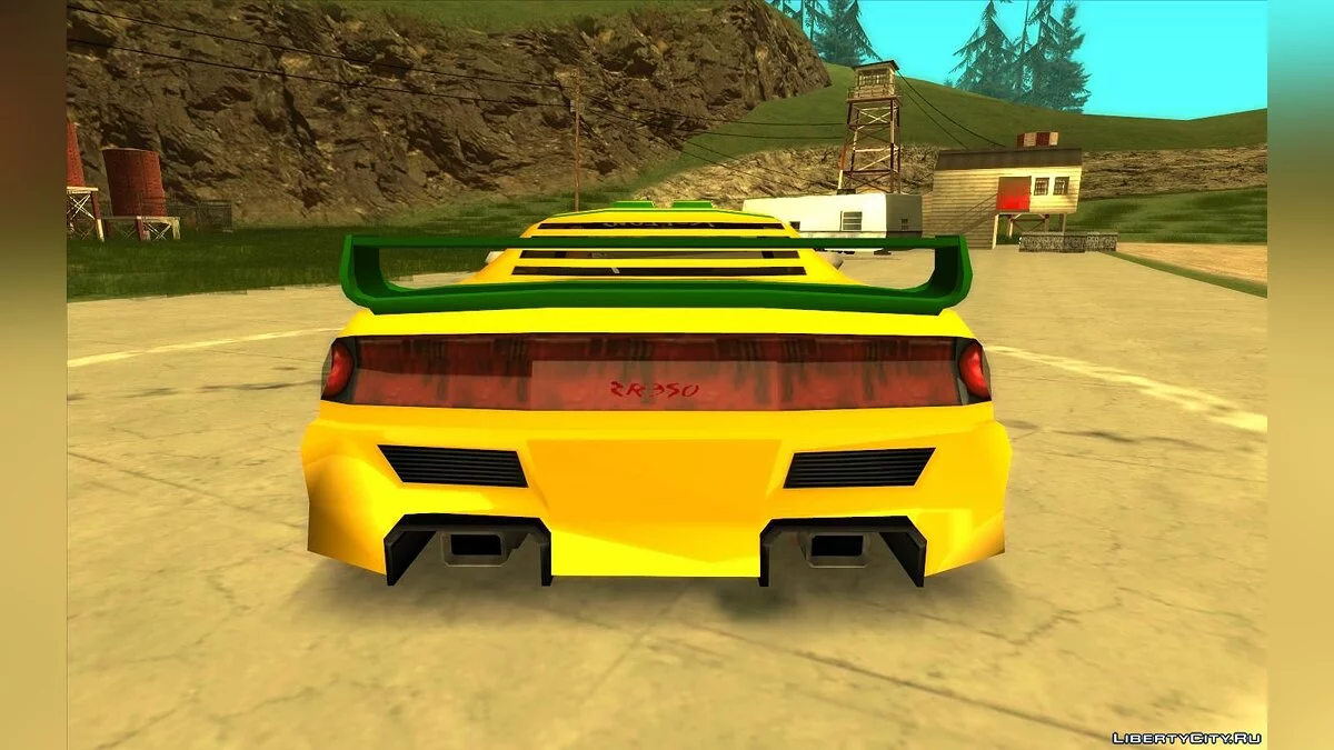 ZR-350 с новым тюнингом  / GTA San Andreas