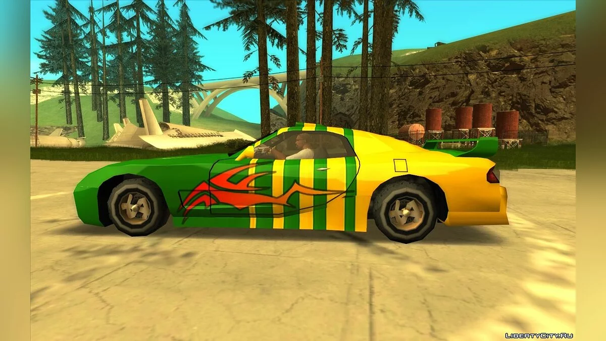 ZR-350 с новым тюнингом  / GTA San Andreas