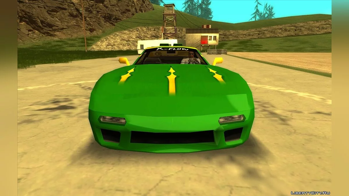 ZR-350 с новым тюнингом  / GTA San Andreas