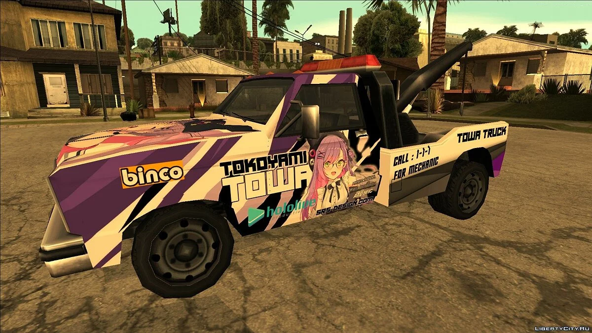 Эвакуатор Tokoyami Towa (Itasha) / GTA San Andreas
