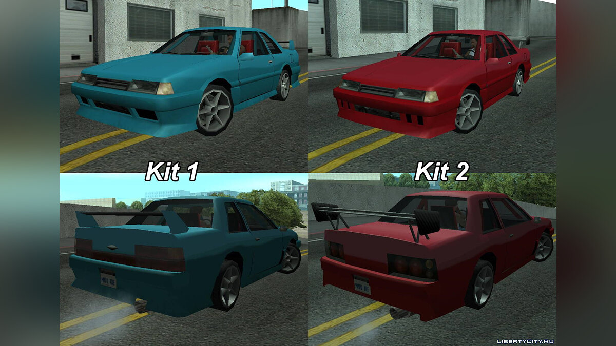 Скачать 1986 Karin Previon (Tunable) v1.1b для GTA San Andreas