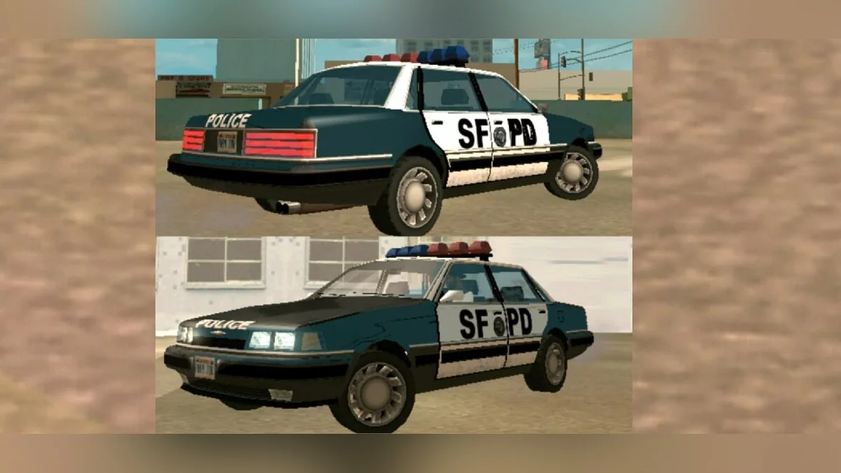 Primo Luxury SFPD / GTA San Andreas