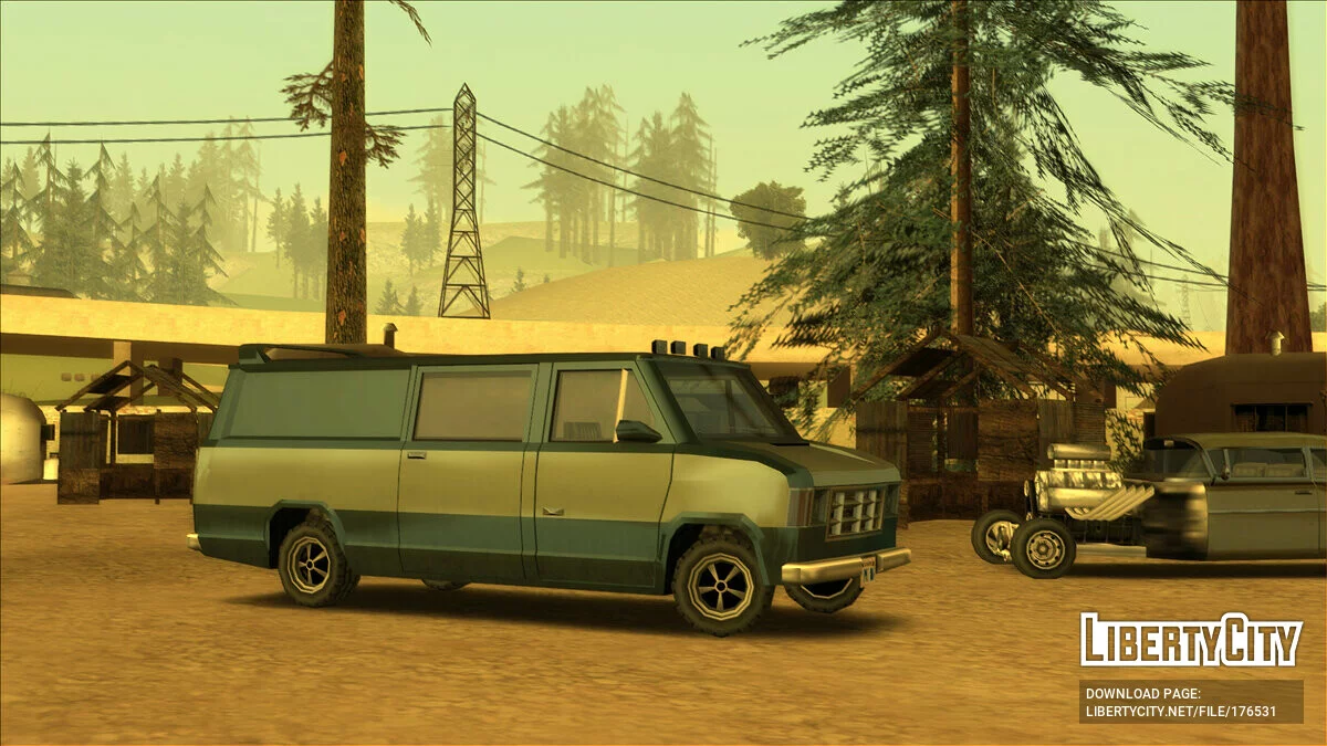 Declasse Burrito XL (SA Edit) / GTA San Andreas