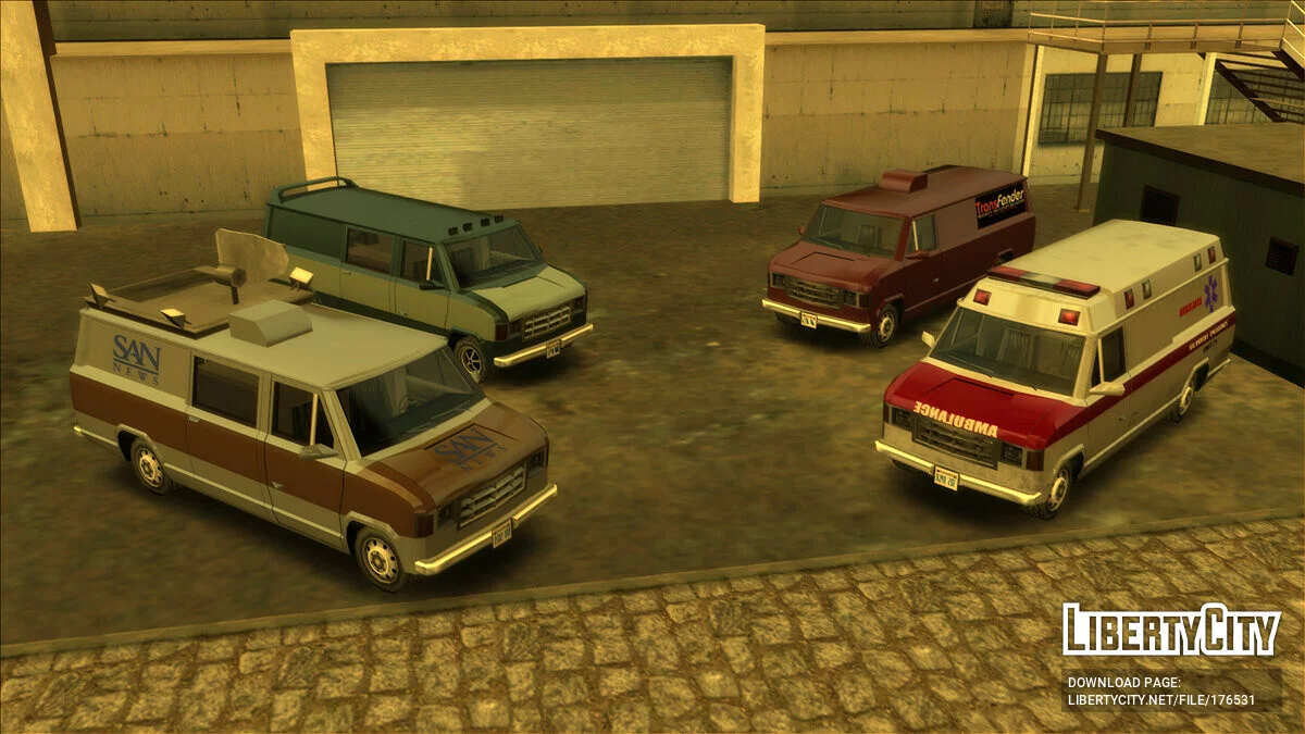 Declasse Burrito XL (SA Edit) / GTA San Andreas