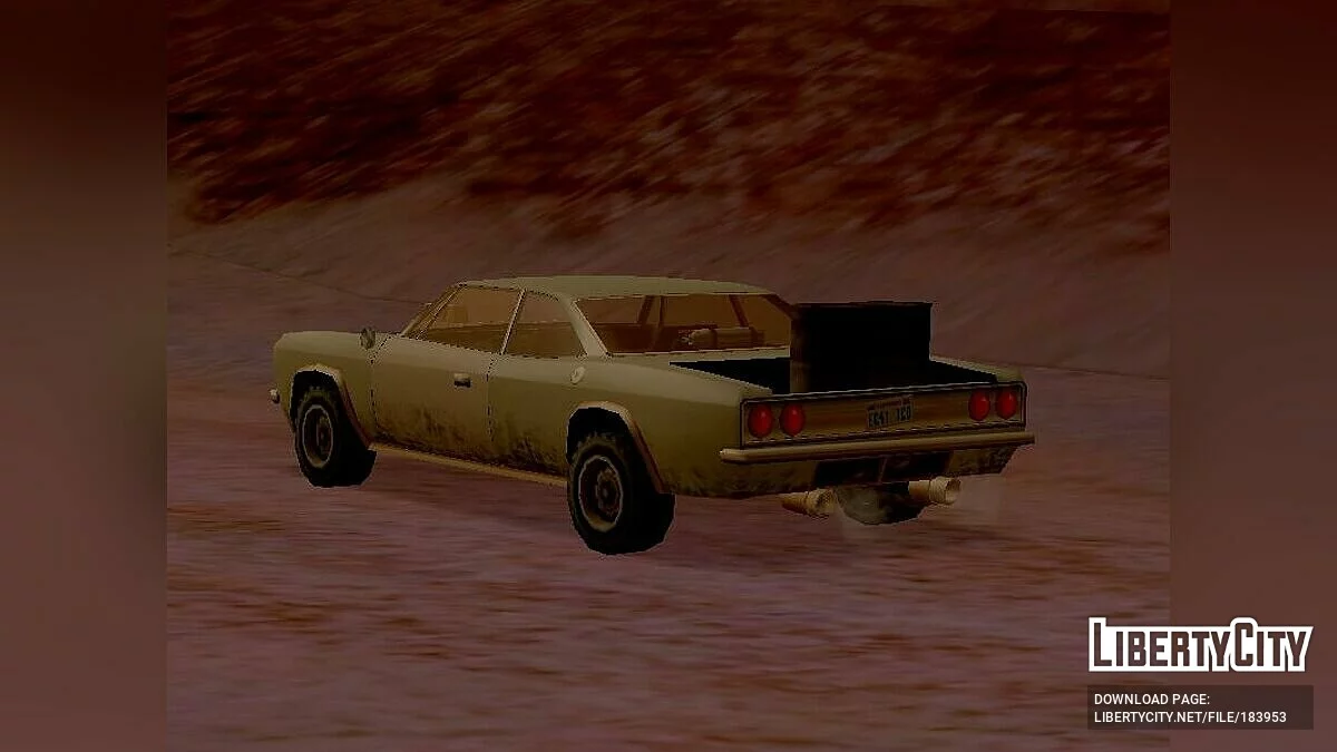Транспортные средства в стиле Пустоши / GTA San Andreas