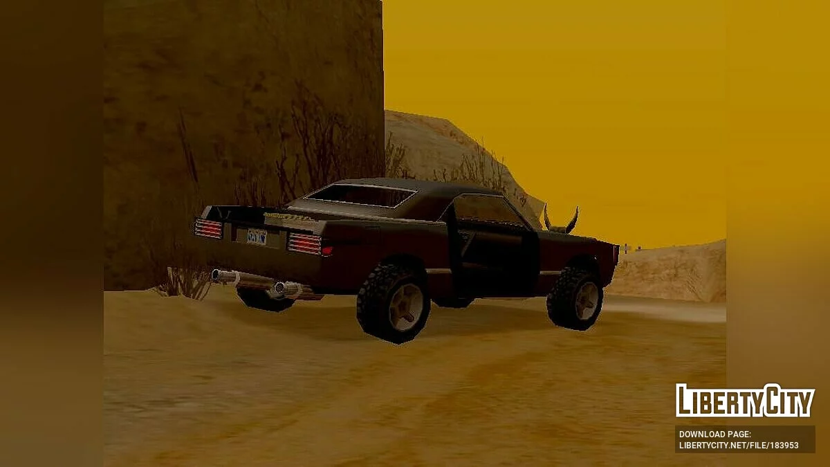 Транспортные средства в стиле Пустоши / GTA San Andreas