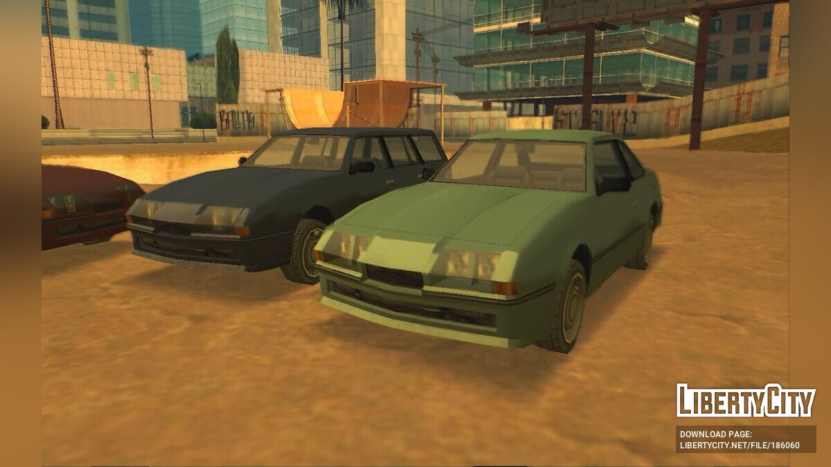 Замена машины Tahoma (tahoma.dff, tahoma.dff) в GTA San Andreas (127 файлов)