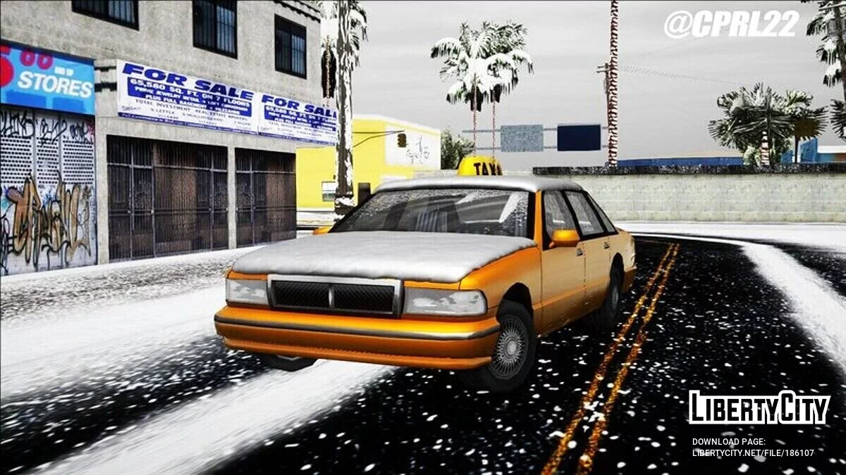 Зимнее такси / GTA San Andreas