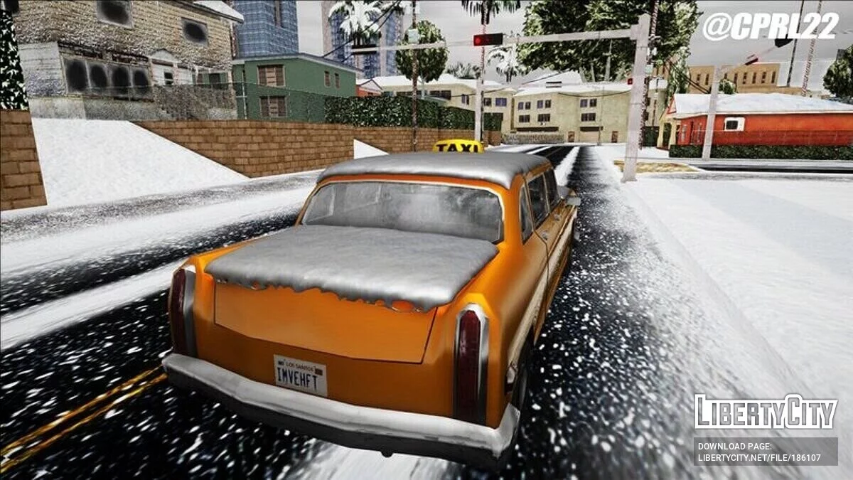 Зимнее такси / GTA San Andreas