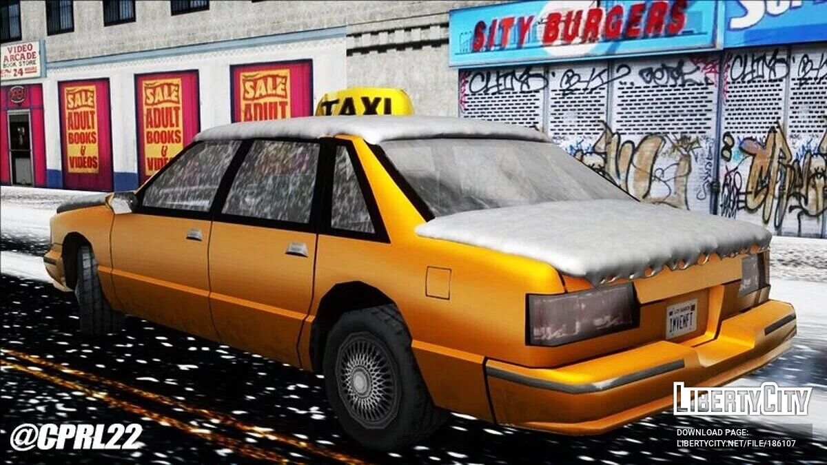 Зимнее такси / GTA San Andreas