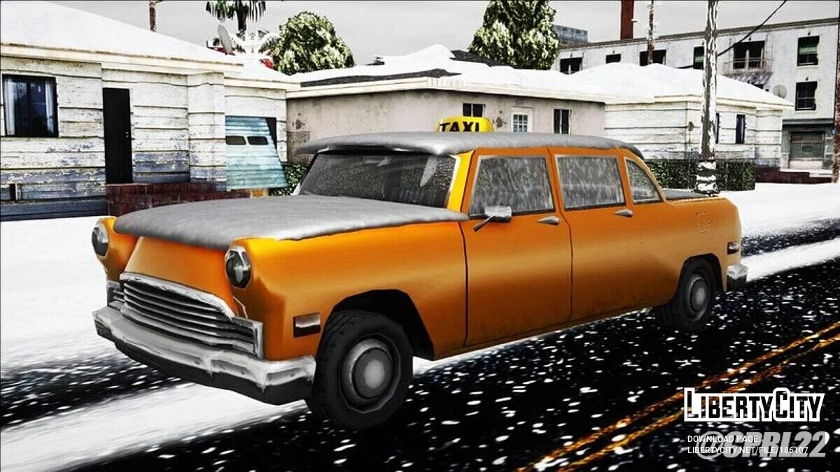 Зимнее такси / GTA San Andreas