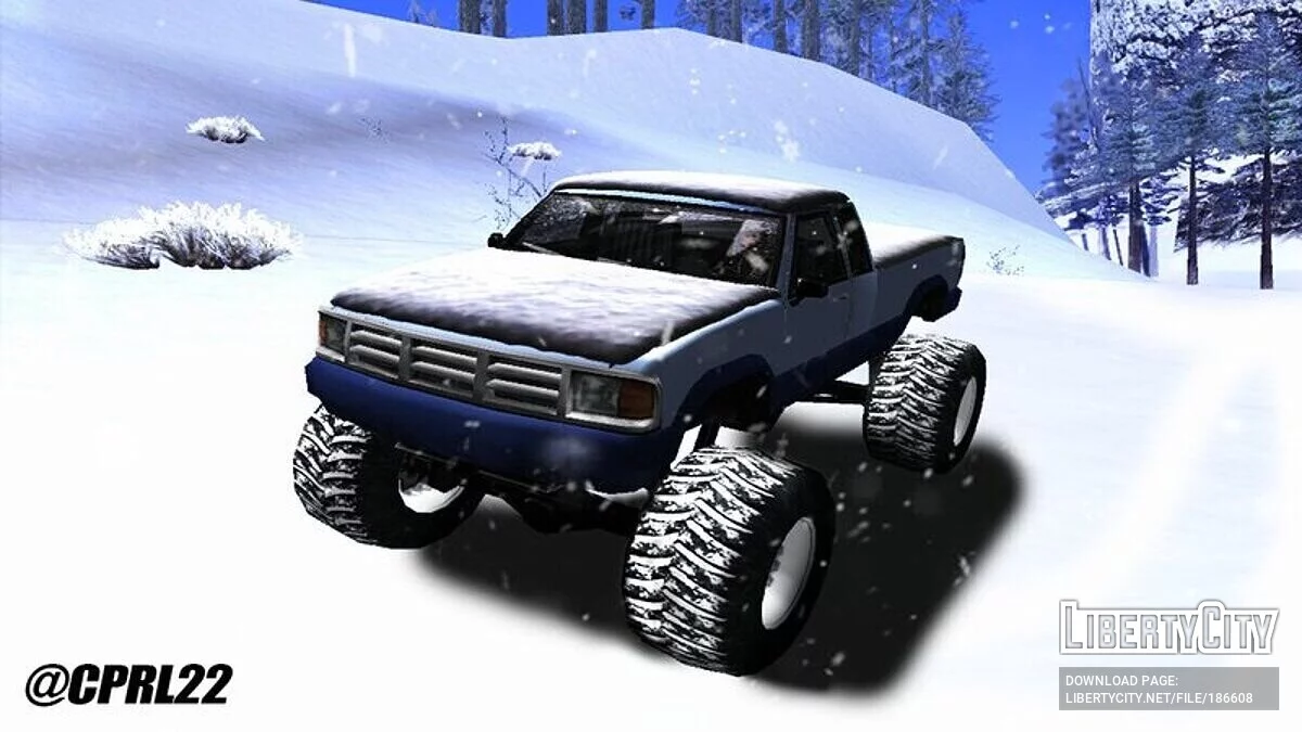 Зимний Monster / GTA San Andreas