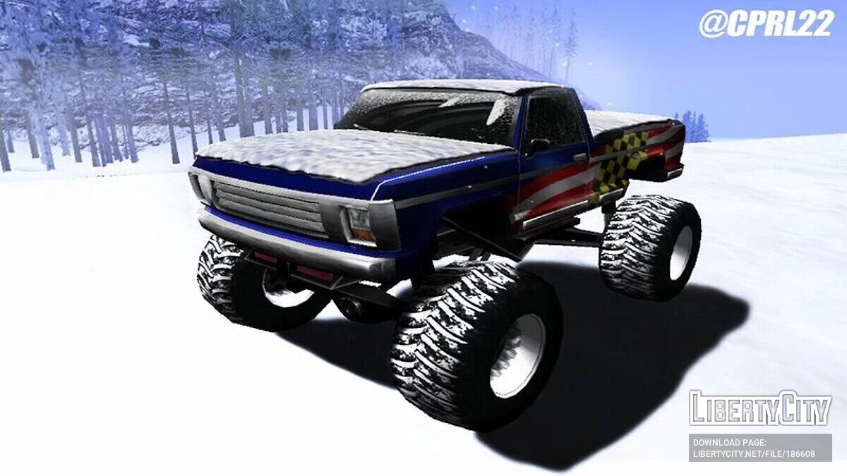 Зимний Monster / GTA San Andreas