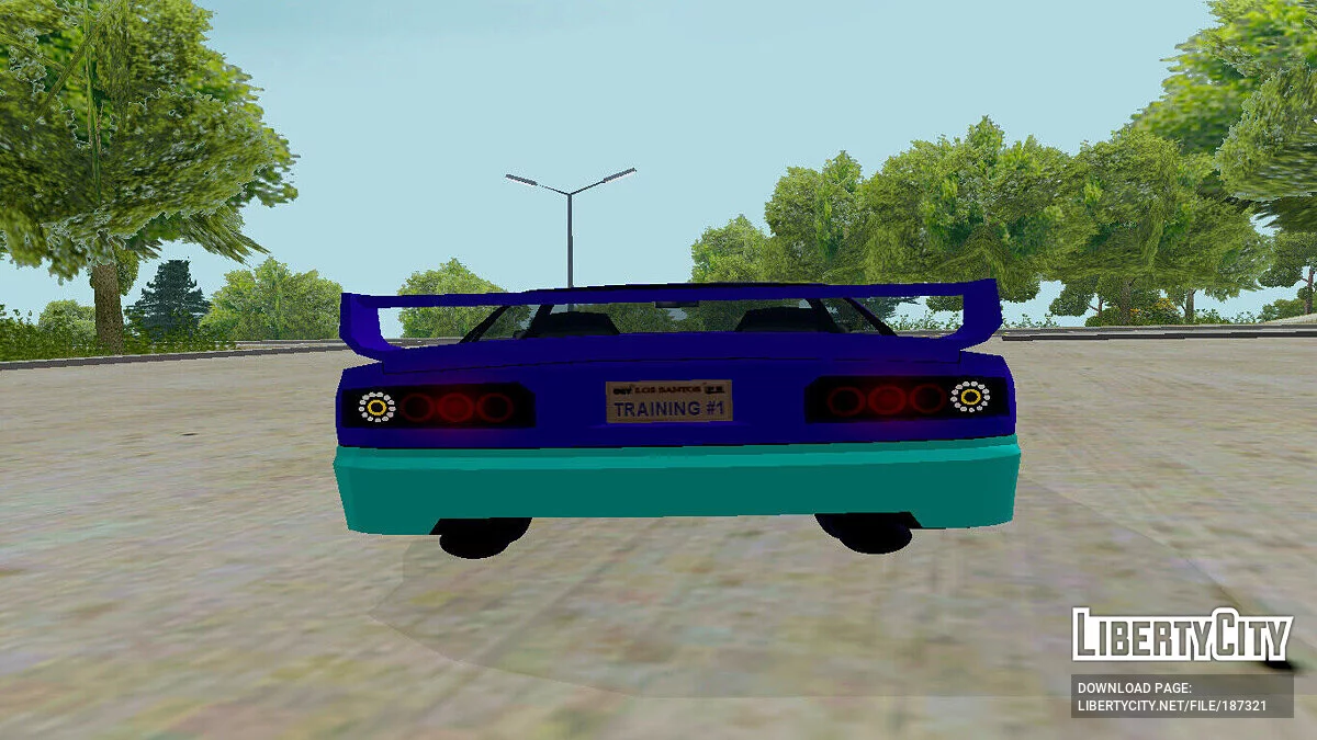 Обновлённый Super GT / GTA San Andreas