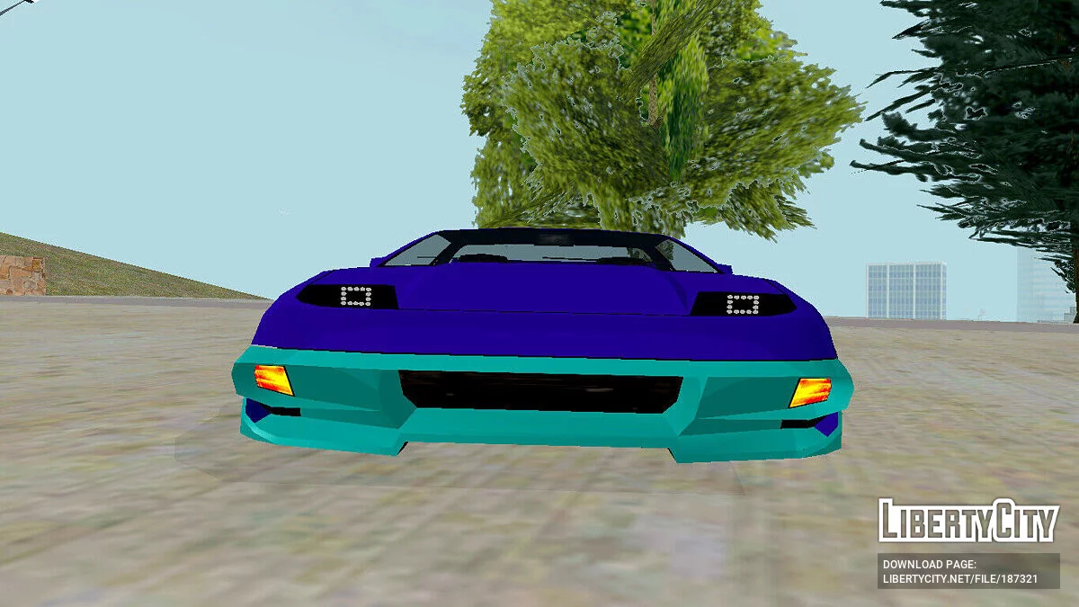 Обновлённый Super GT / GTA San Andreas