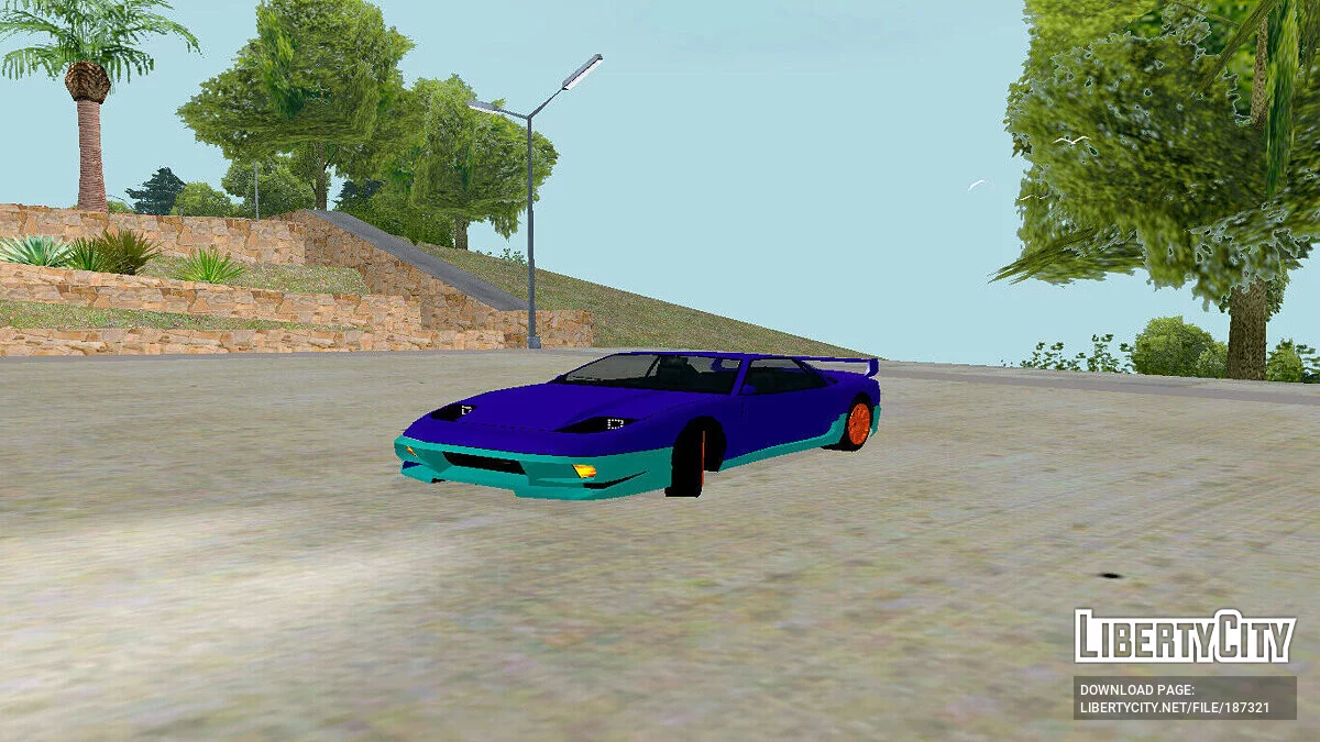 Обновлённый Super GT / GTA San Andreas