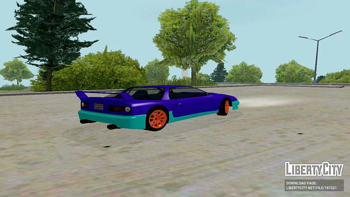 Обновлённый Super GT / GTA San Andreas