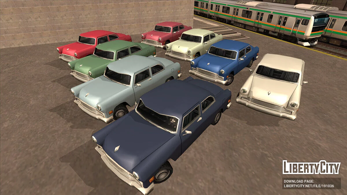 Двухдверный Cabbie / GTA San Andreas