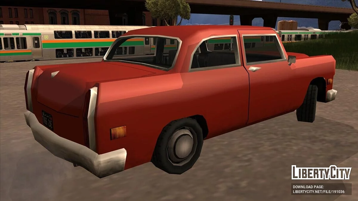 Двухдверный Cabbie / GTA San Andreas