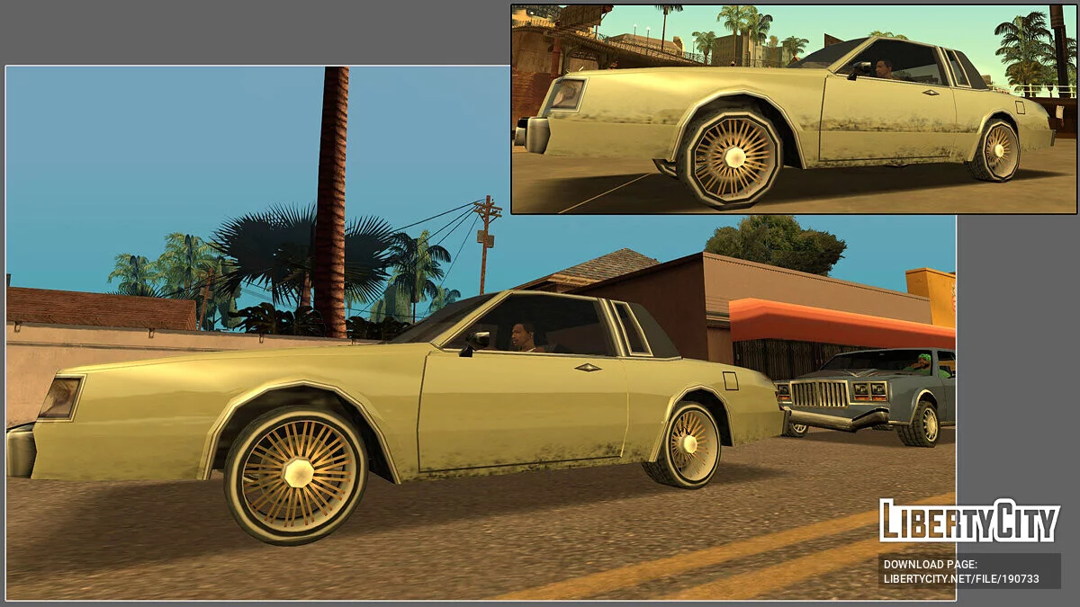 Обновлённый классический транспорт v0.4 / GTA San Andreas