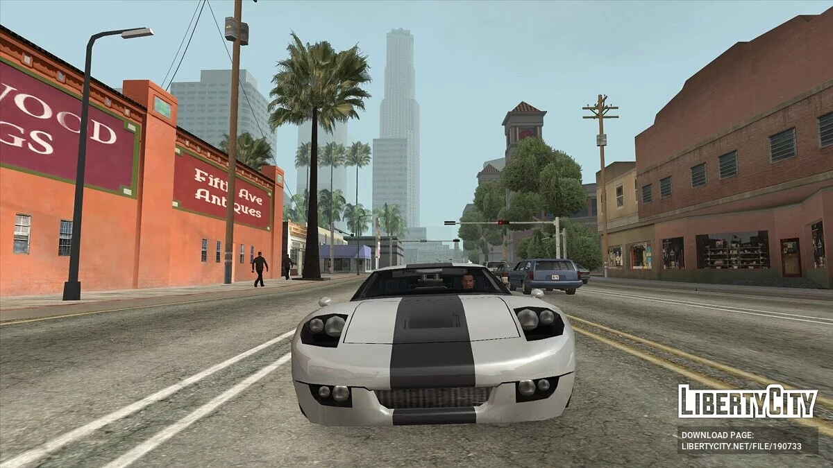 Обновлённый классический транспорт v0.4 / GTA San Andreas