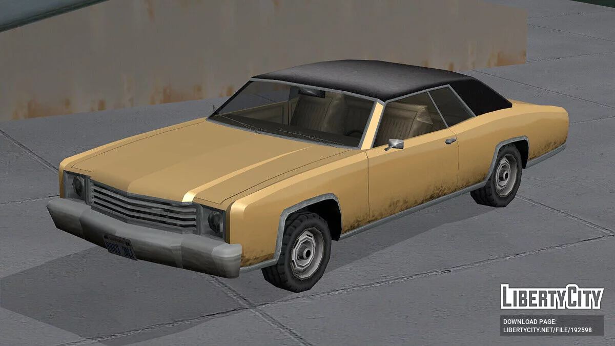 1970 Declasse Buccaneer Lowrider / GTA San Andreas