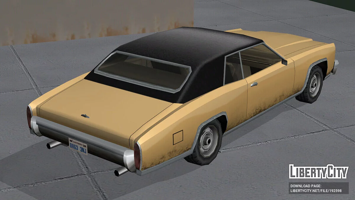 1970 Declasse Buccaneer Lowrider / GTA San Andreas
