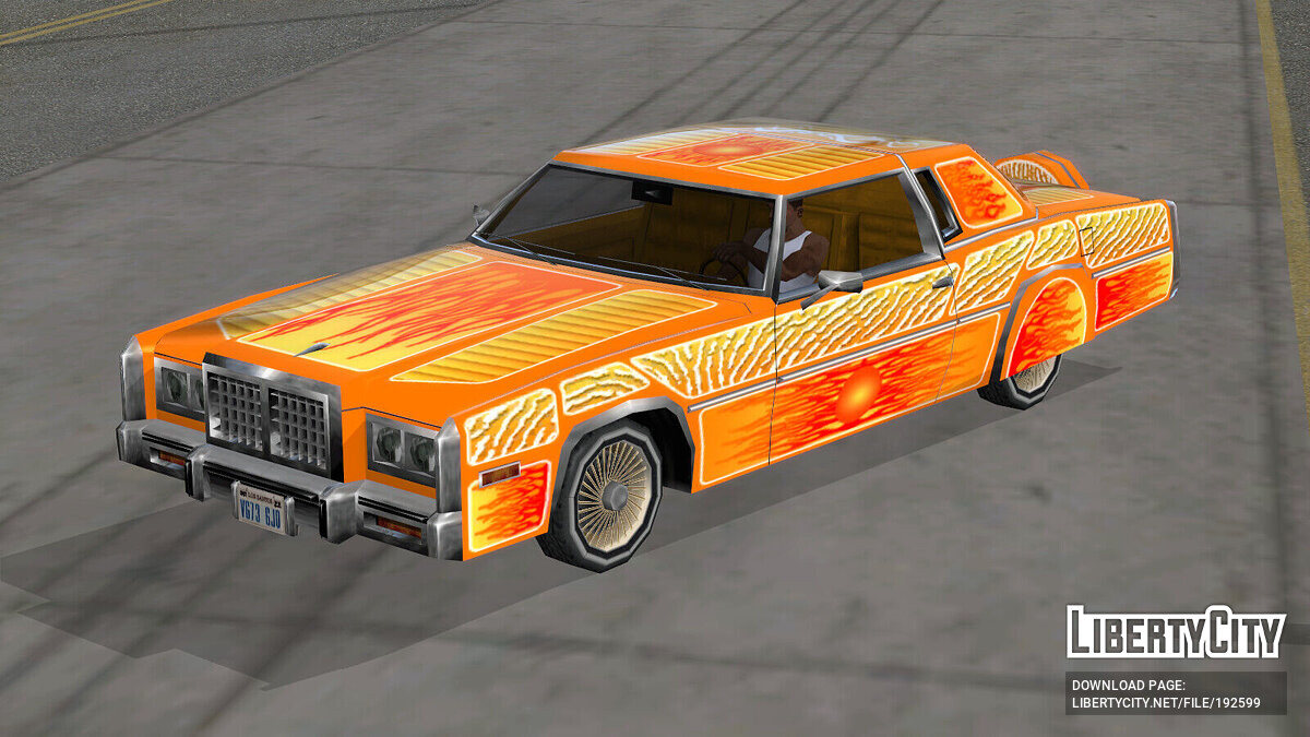 Скачать 1976 Albany Esperanto Lowrider для GTA San Andreas