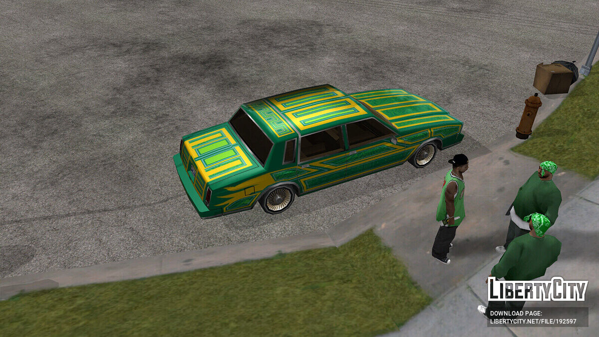 Скачать 1978 Declasse Tahoma Lowrider для GTA San Andreas