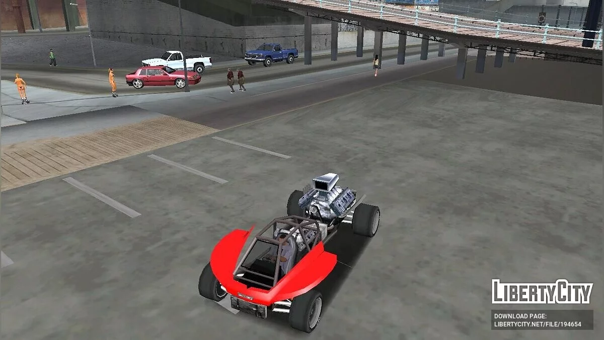 Bandito в стиле Hot Wheels / GTA San Andreas