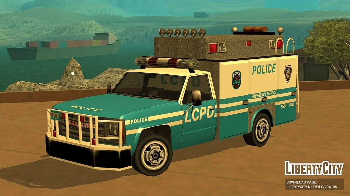 LCPD Vehicle Pack Pt.1 / GTA San Andreas