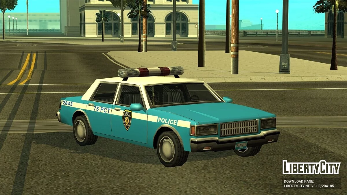 LCPD Vehicle Pack Pt.1 / GTA San Andreas